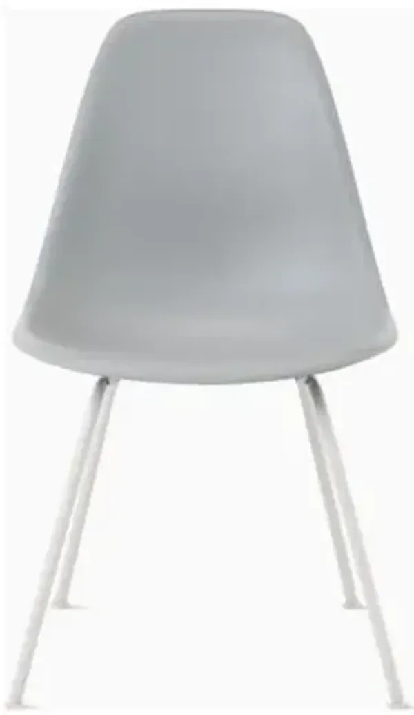 Eames Molded Plastic Side Chair - 4 Leg Base