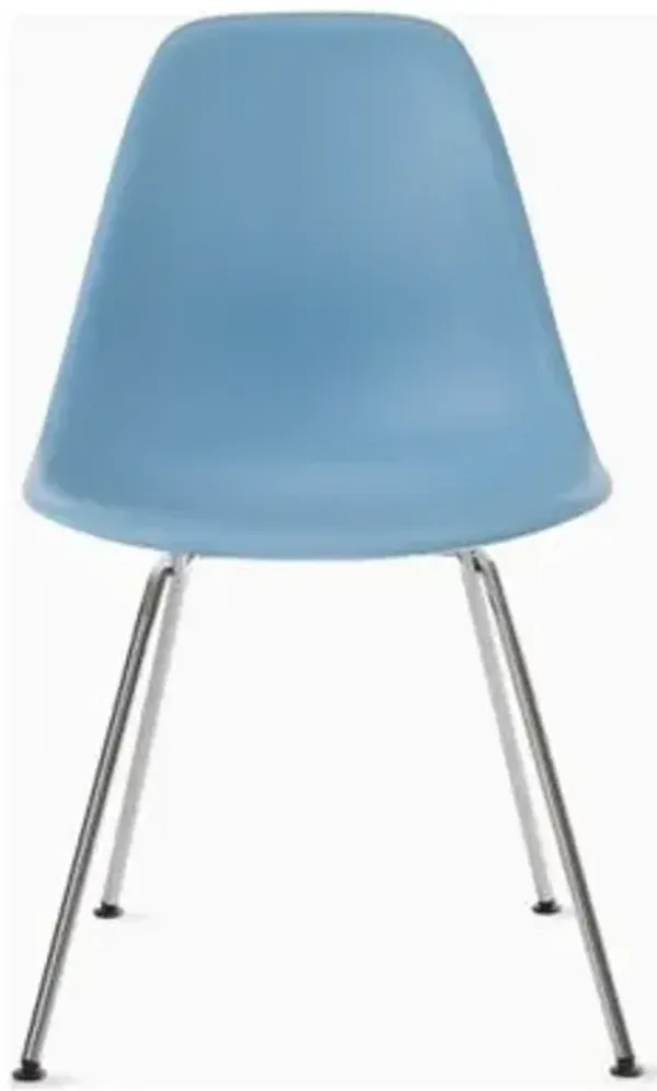 Eames Molded Plastic Side Chair - 4 Leg Base