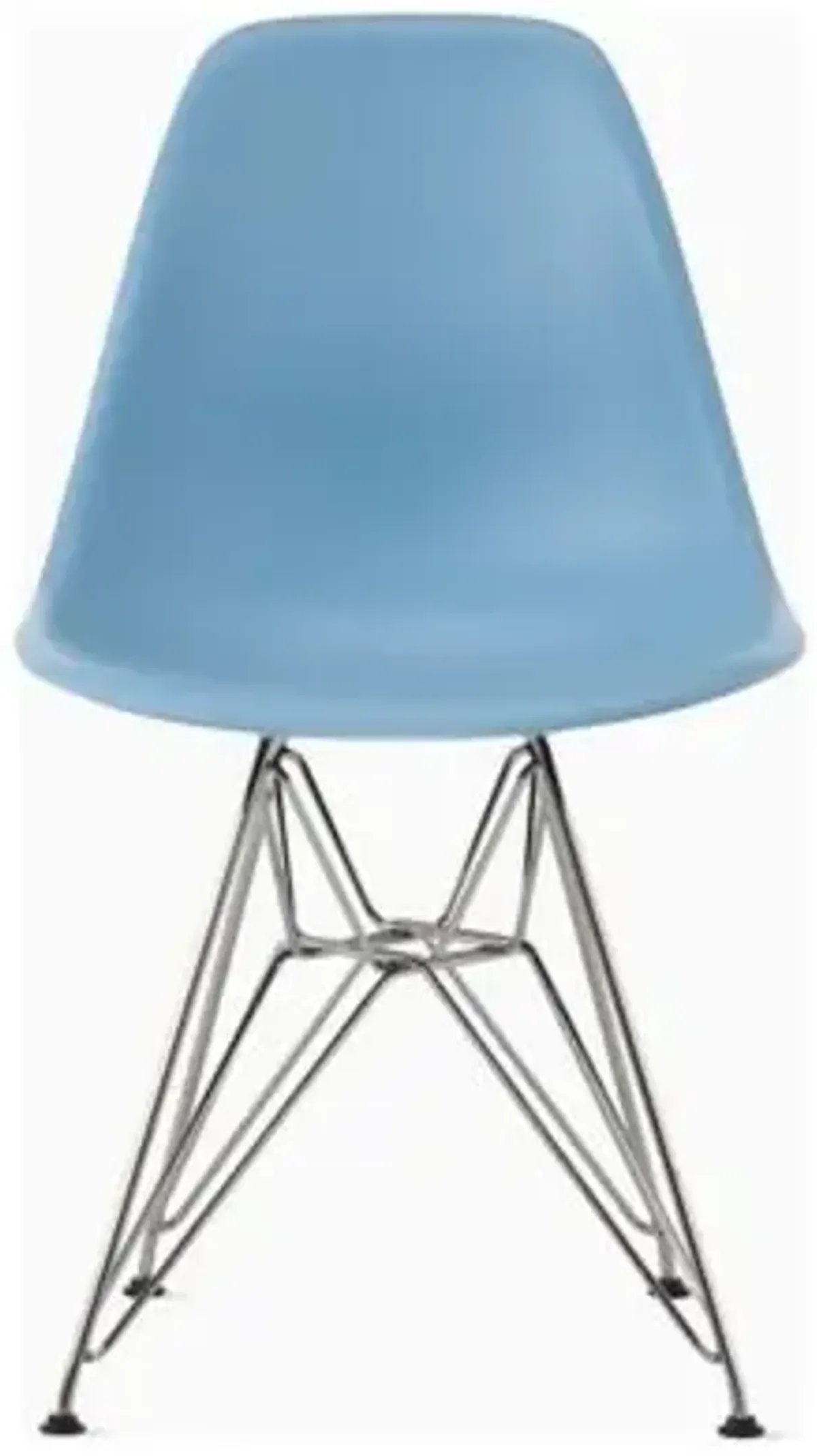 Eames Molded Plastic Side Chair - Wire Base