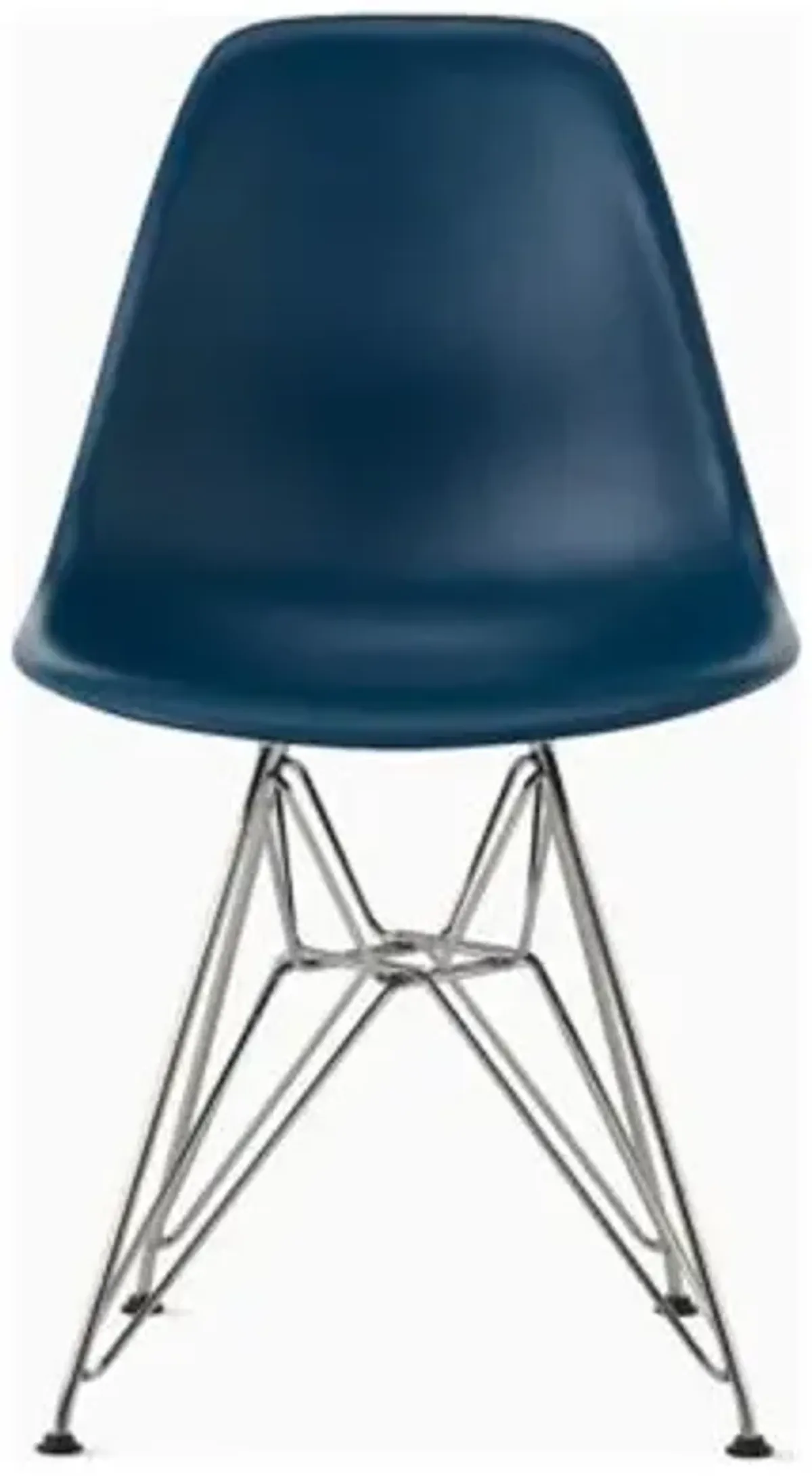 Eames Molded Plastic Side Chair - Wire Base