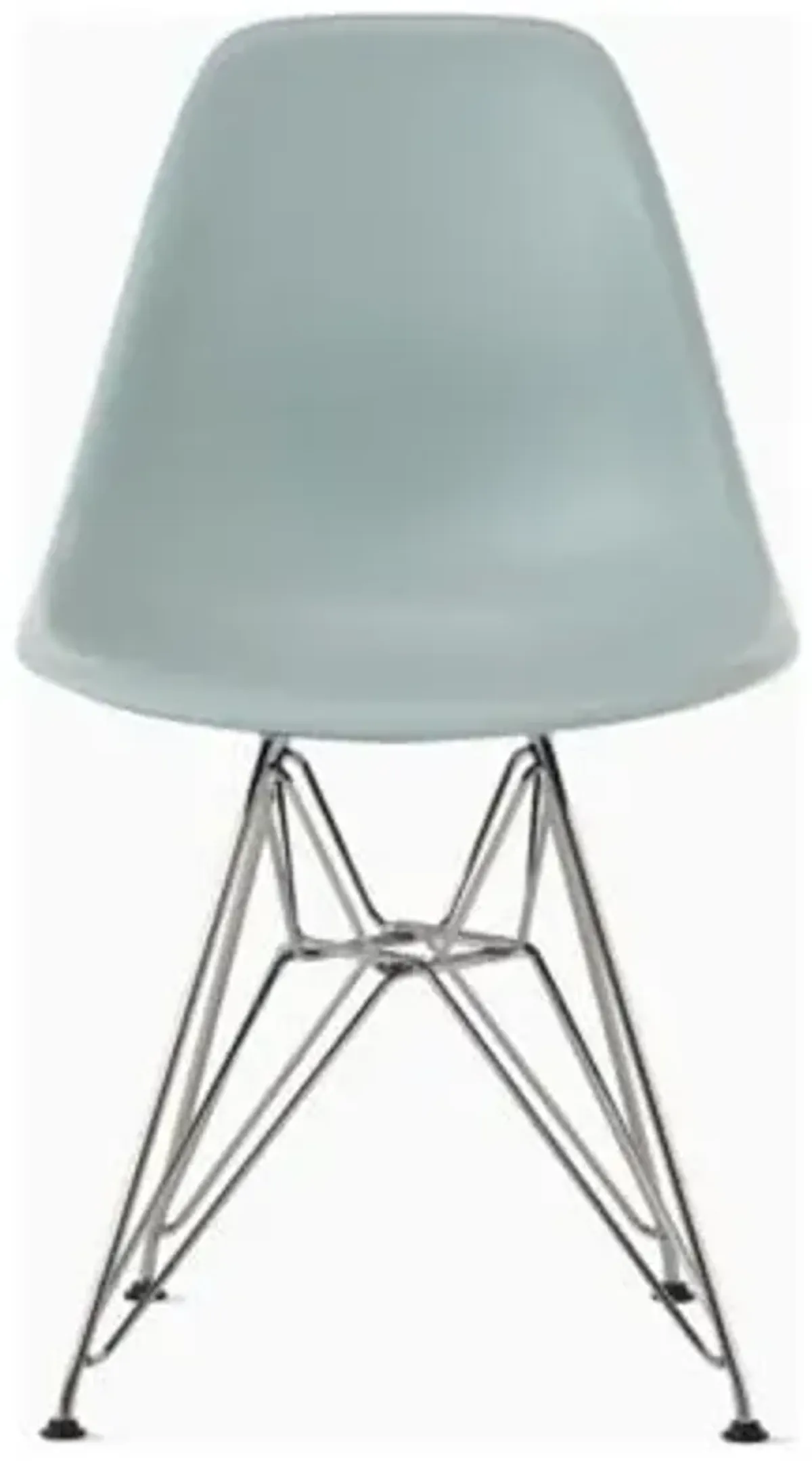 Eames Molded Plastic Side Chair - Wire Base