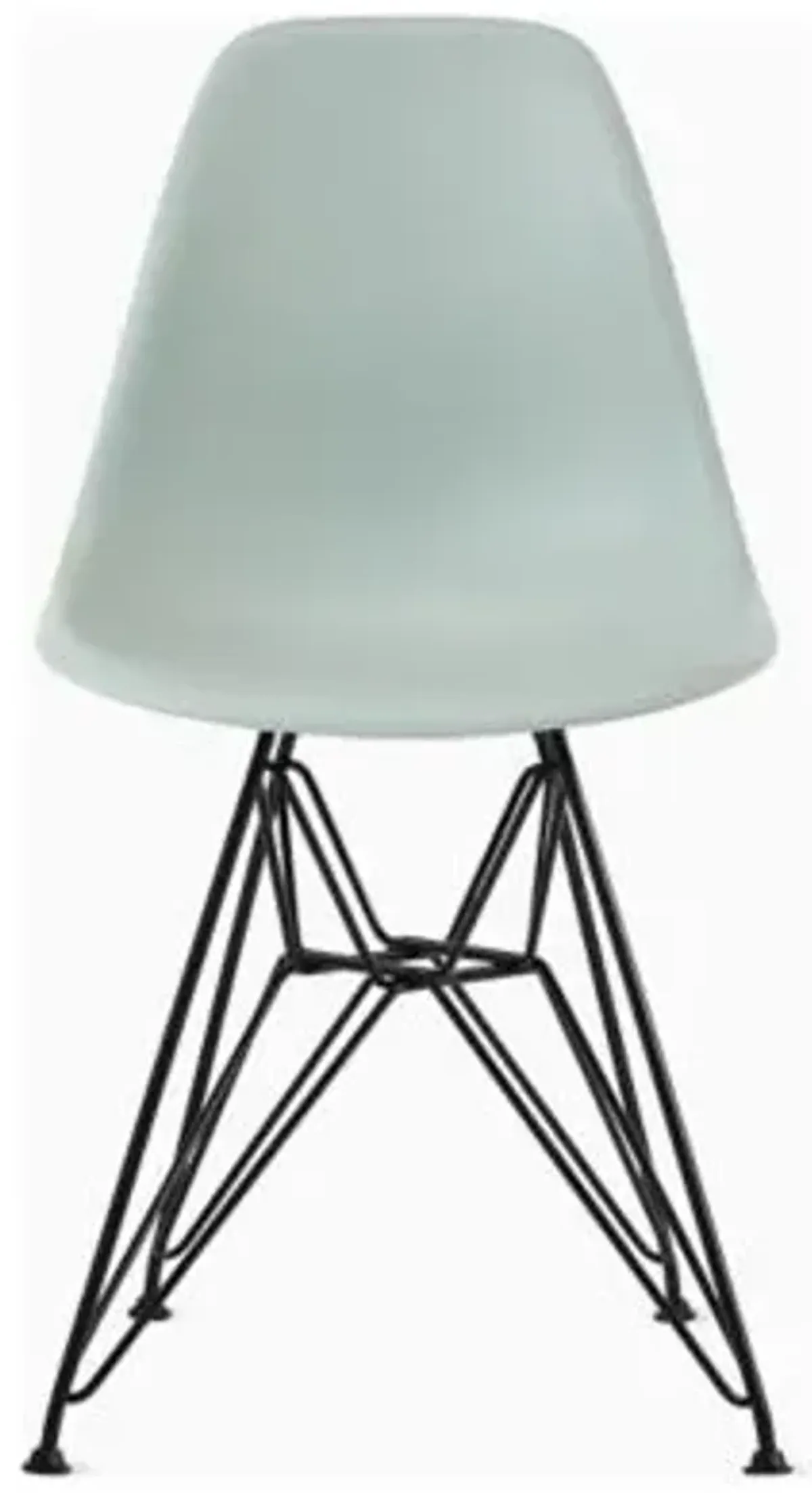 Eames Molded Plastic Side Chair - Wire Base