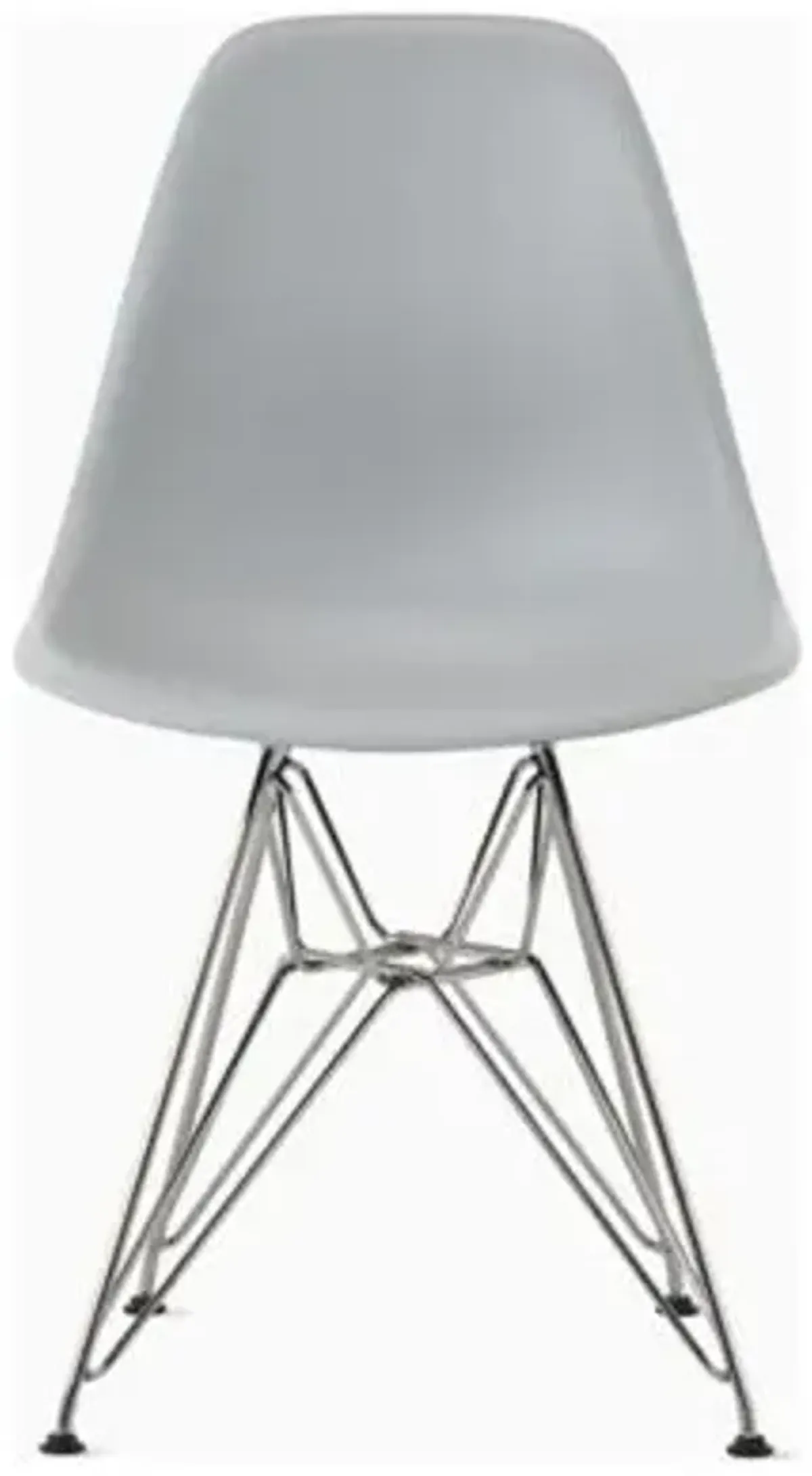 Eames Molded Plastic Side Chair - Wire Base