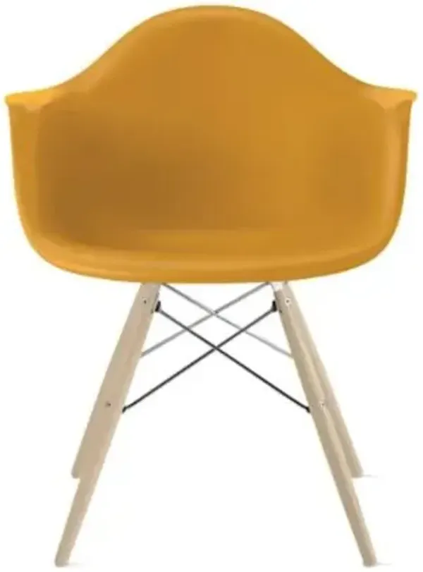 Eames Molded Plastic Armchair - Dowel Base