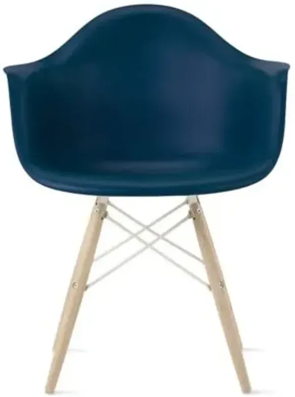 Eames Molded Plastic Armchair - Dowel Base