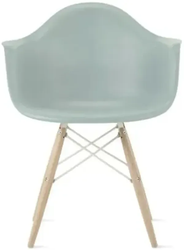 Eames Molded Plastic Armchair - Dowel Base