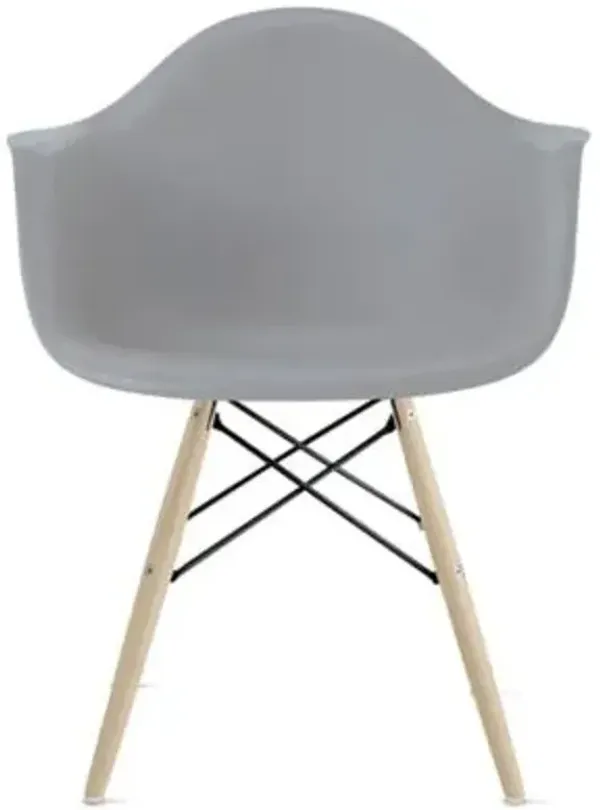 Eames Molded Plastic Armchair - Dowel Base