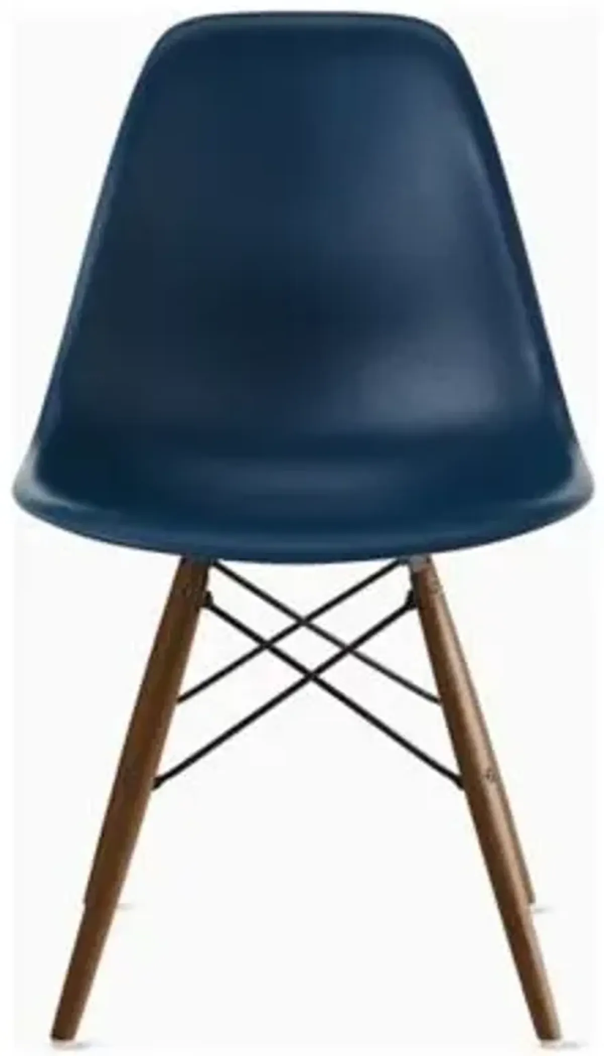 Eames Molded Plastic Side Chair with Dowel-Leg Bases