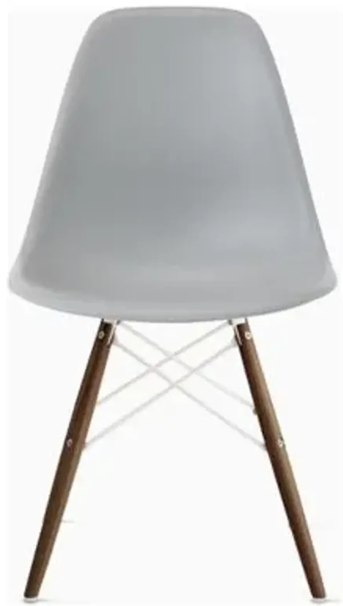 Eames Molded Plastic Side Chair with Dowel-Leg Bases