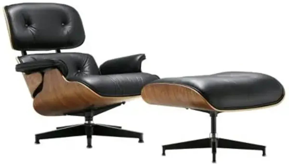 Eames Lounge Chair with Ottoman