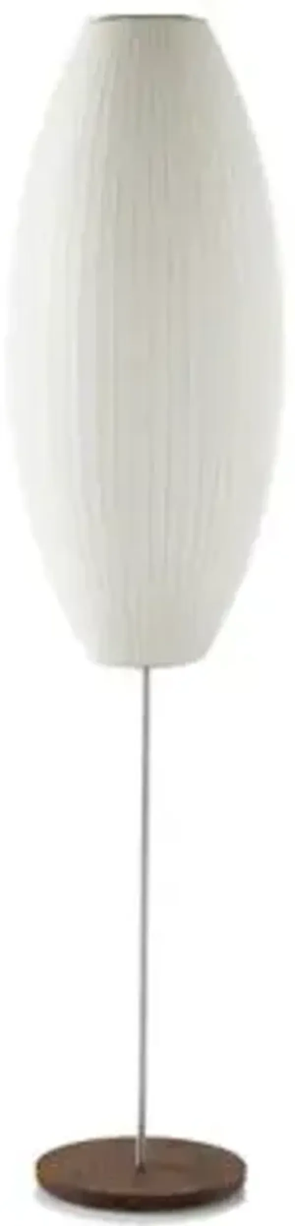 Nelson Cigar Lotus Floor Lamp