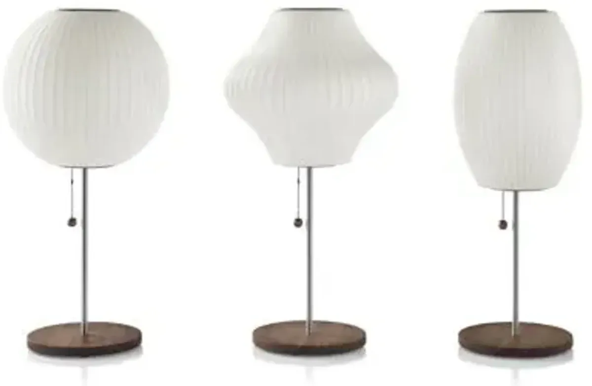 Nelson Cigar Lotus Table Lamp