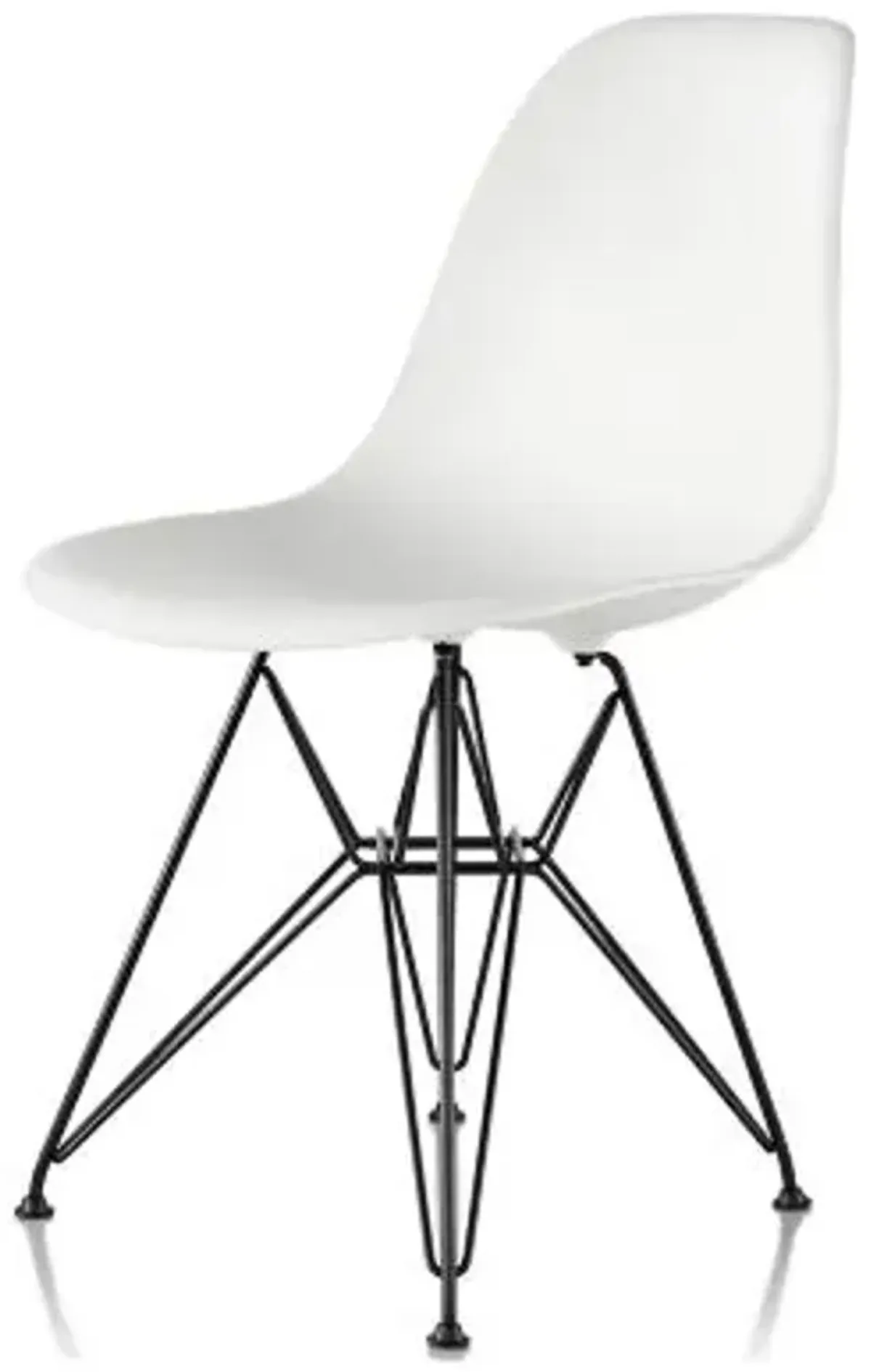 Eames Molded Plastic Side Chair - Wire Base