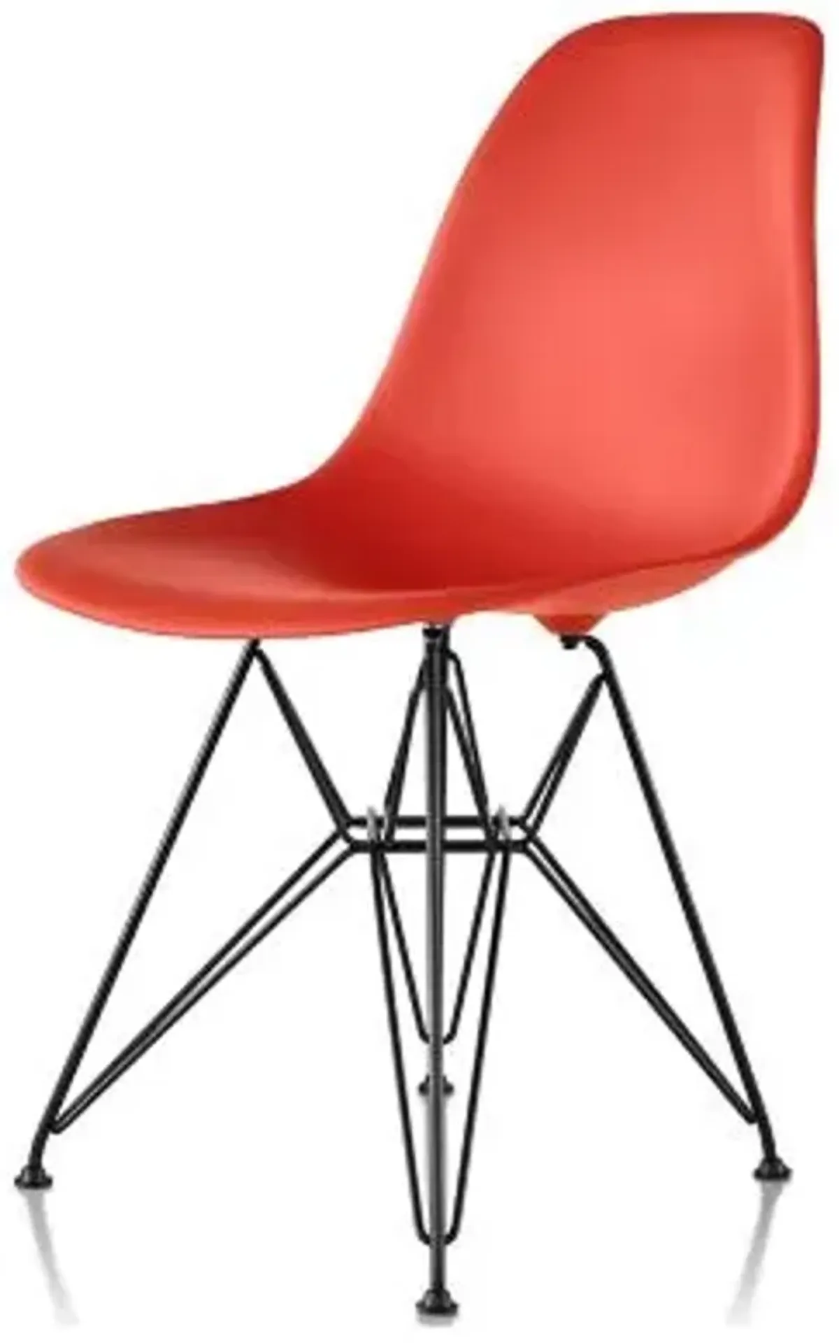 Eames Molded Plastic Side Chair - Wire Base
