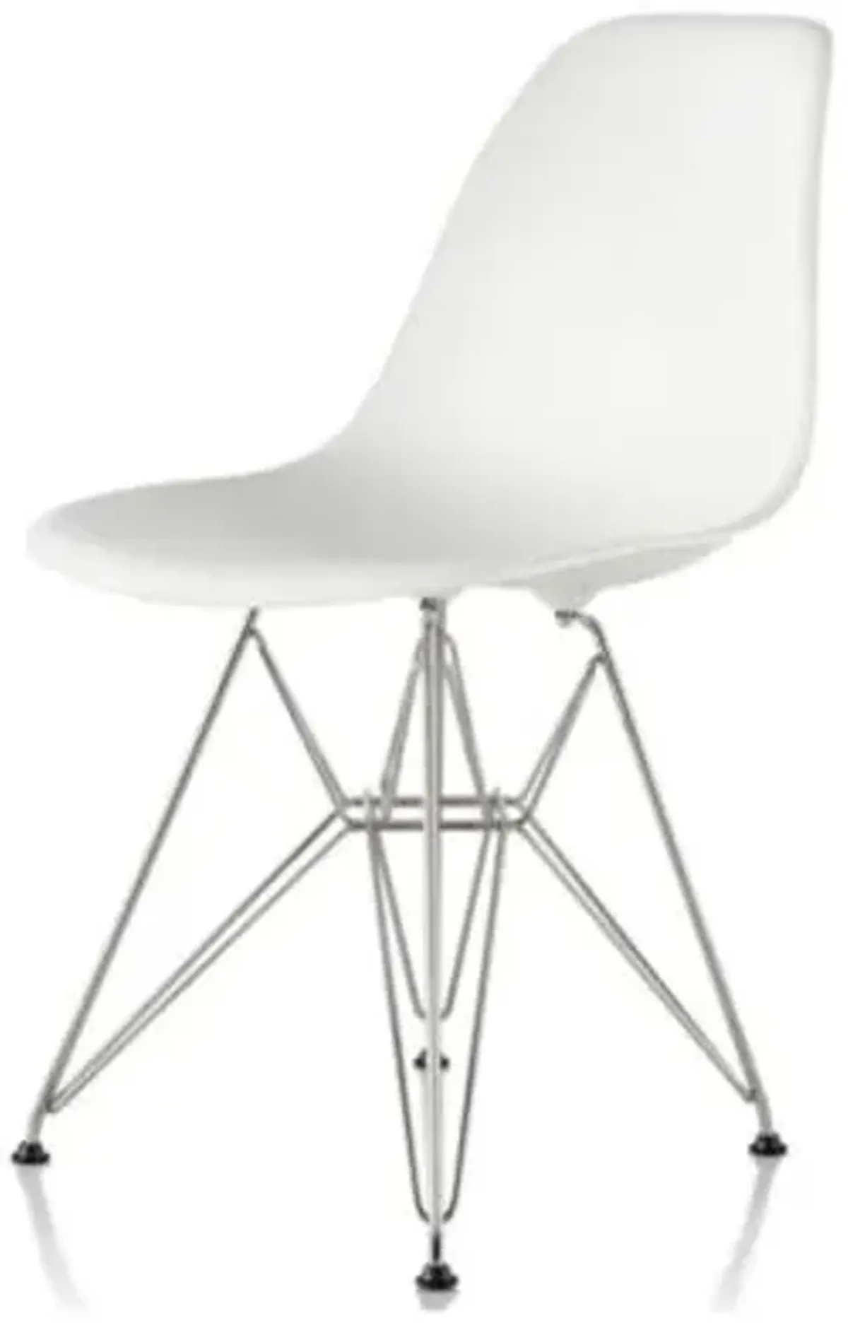 Eames Molded Plastic Side Chair - Wire Base