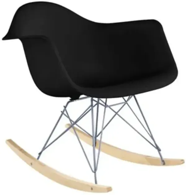 Eames Molded Plastic Armchair - Rocker Base