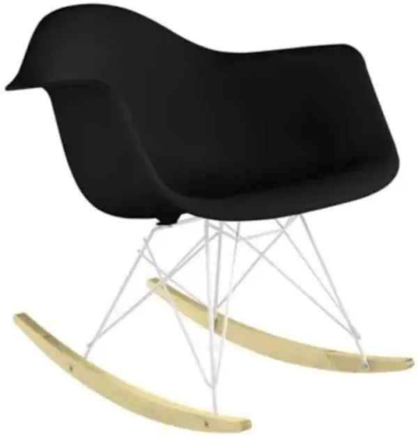 Eames Molded Plastic Armchair - Rocker Base