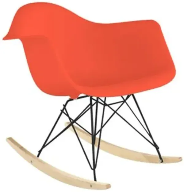 Eames Molded Plastic Armchair - Rocker Base