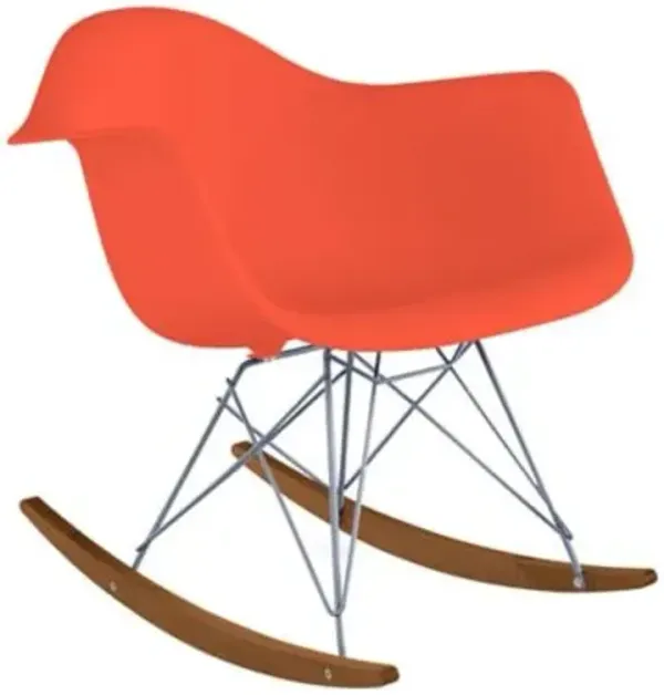Eames Molded Plastic Armchair - Rocker Base