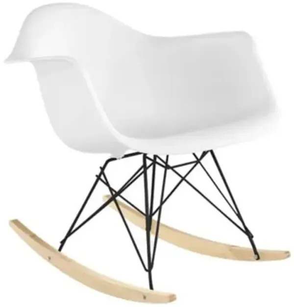 Eames Molded Plastic Armchair - Rocker Base