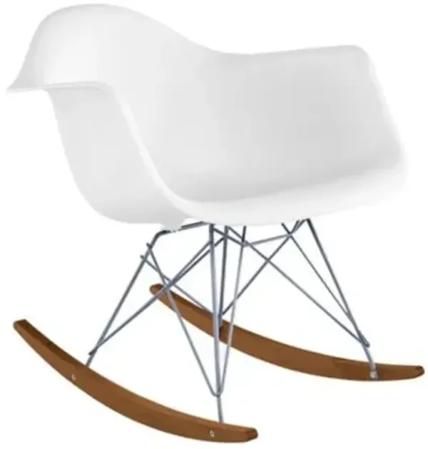 Eames Molded Plastic Armchair - Rocker Base