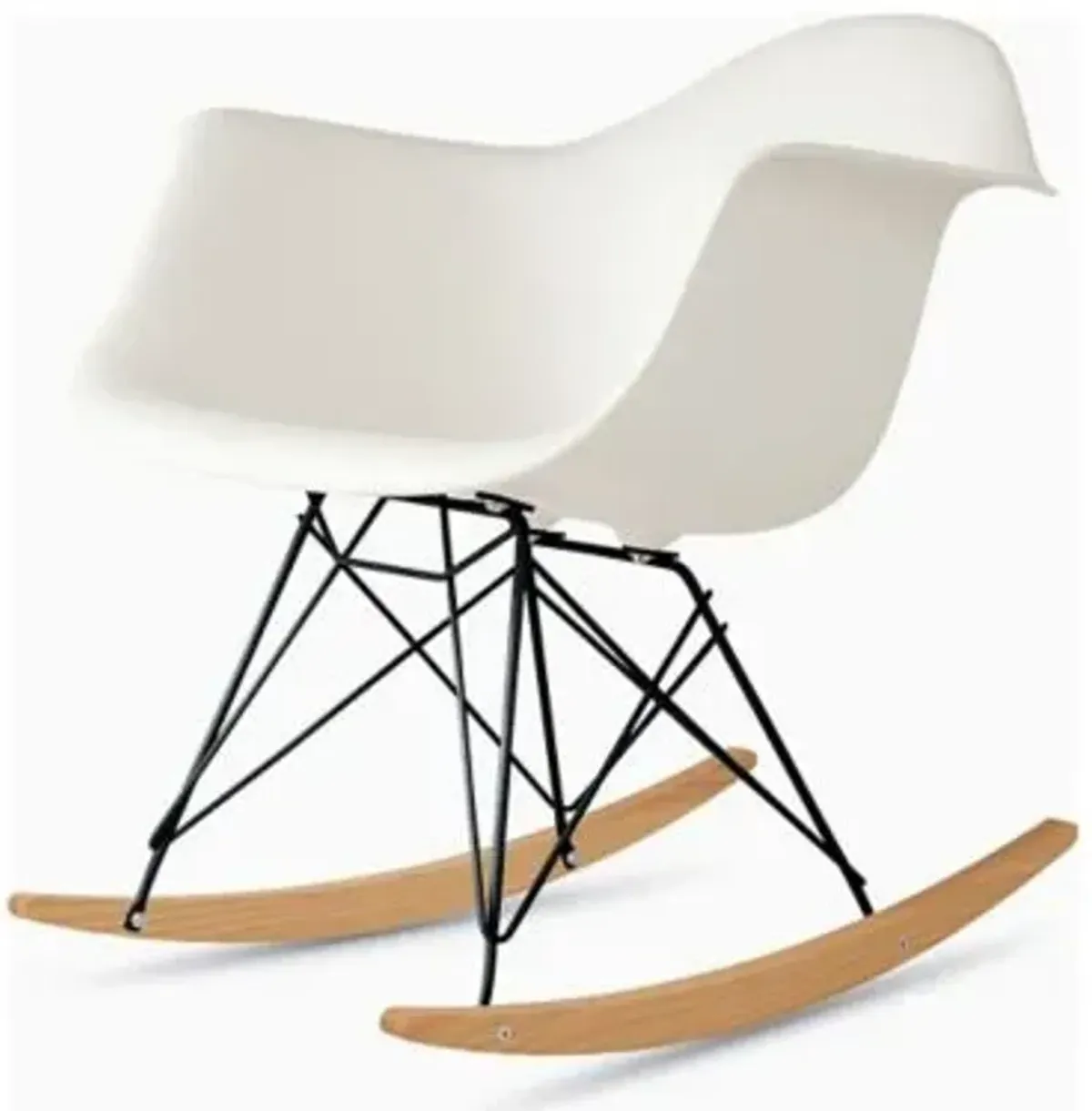 Eames Molded Plastic Armchair - Rocker Base