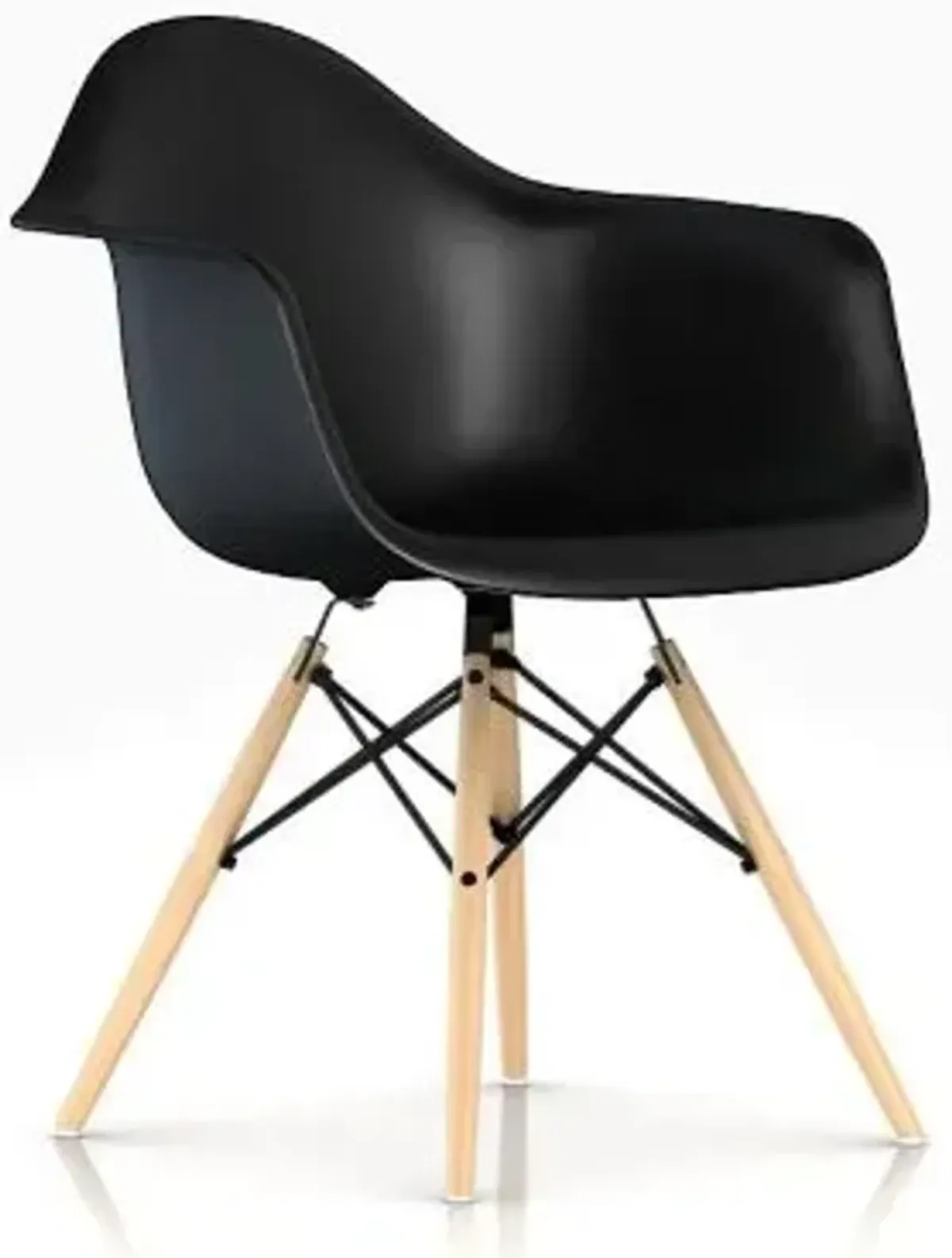 Eames Molded Plastic Armchair - Dowel Base