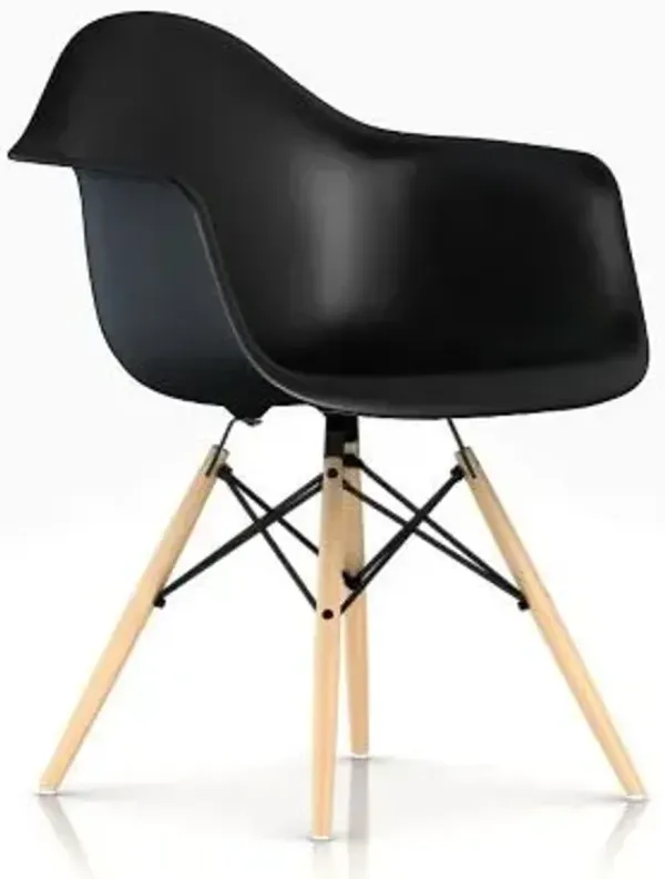Eames Molded Plastic Armchair - Dowel Base