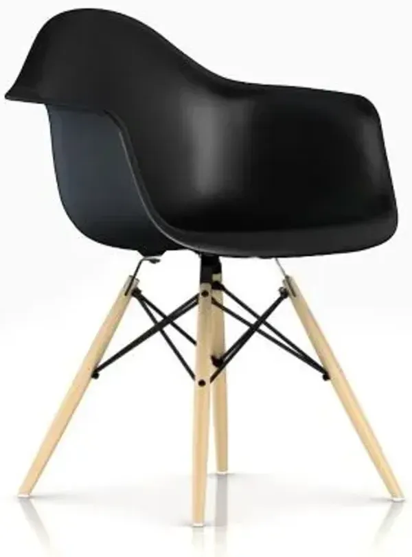 Eames Molded Plastic Armchair - Dowel Base