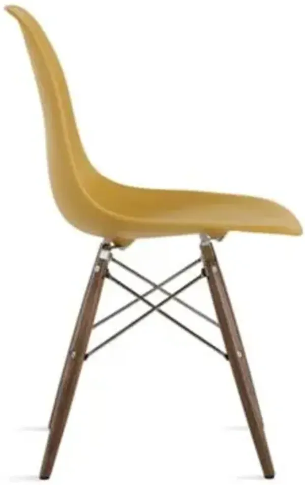 Eames Molded Plastic Armchair - Dowel Base