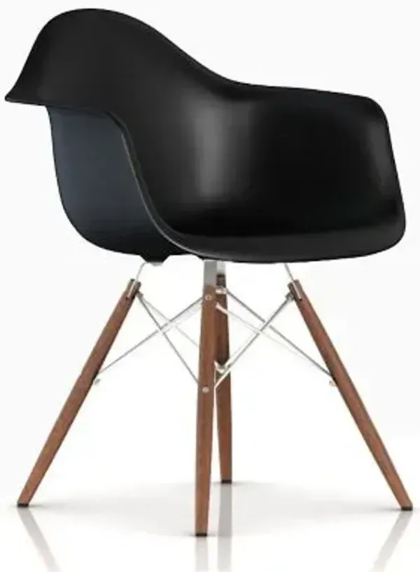 Eames Molded Plastic Armchair - Dowel Base