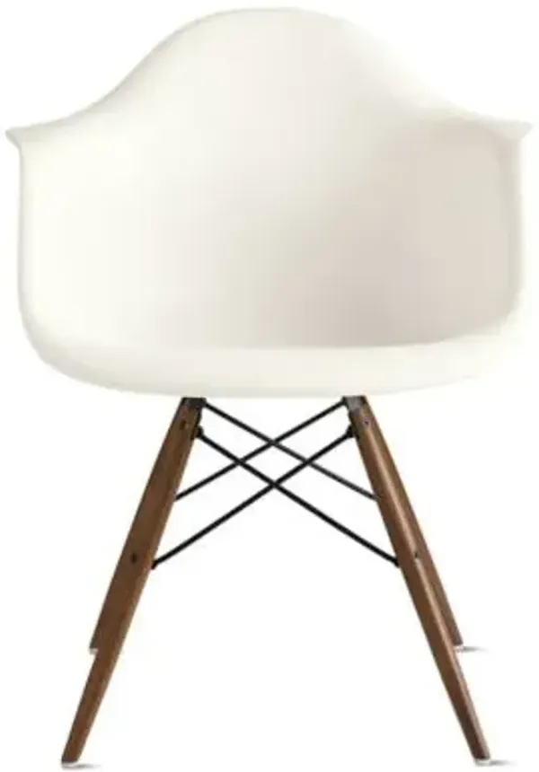 Eames Molded Plastic Armchair - Dowel Base