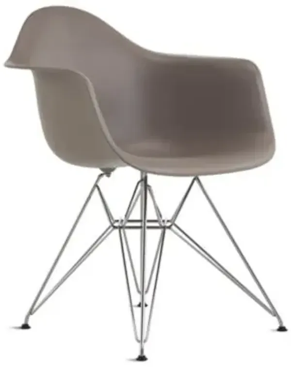 Eames Molded Plastic Armchair - Dowel Base