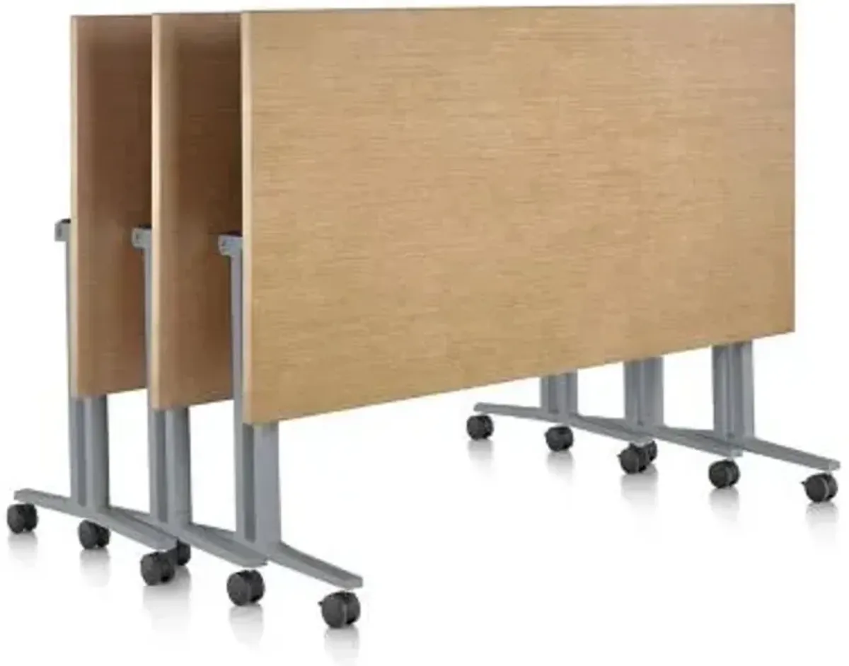 Everywhere Rectangular Flip-Top Table