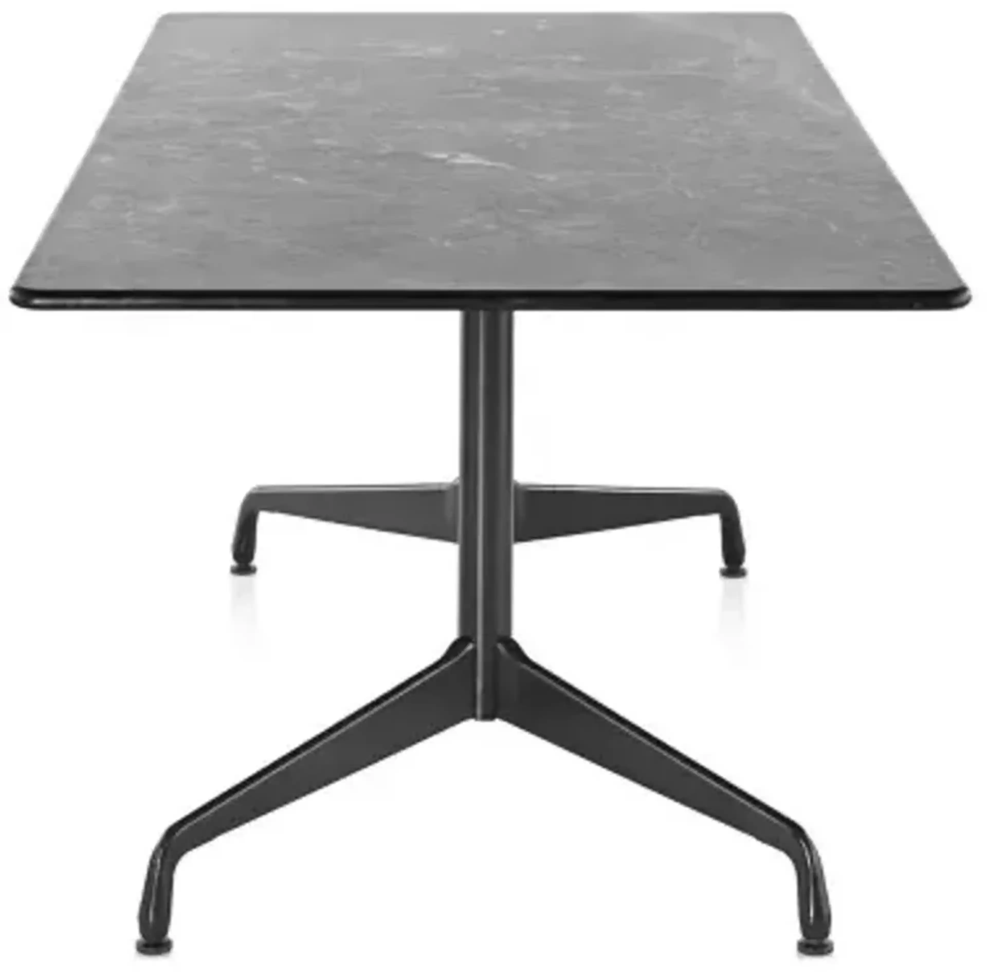 Eames Rectangular Table With Veneer Top Segmented Base Lumens Light ...