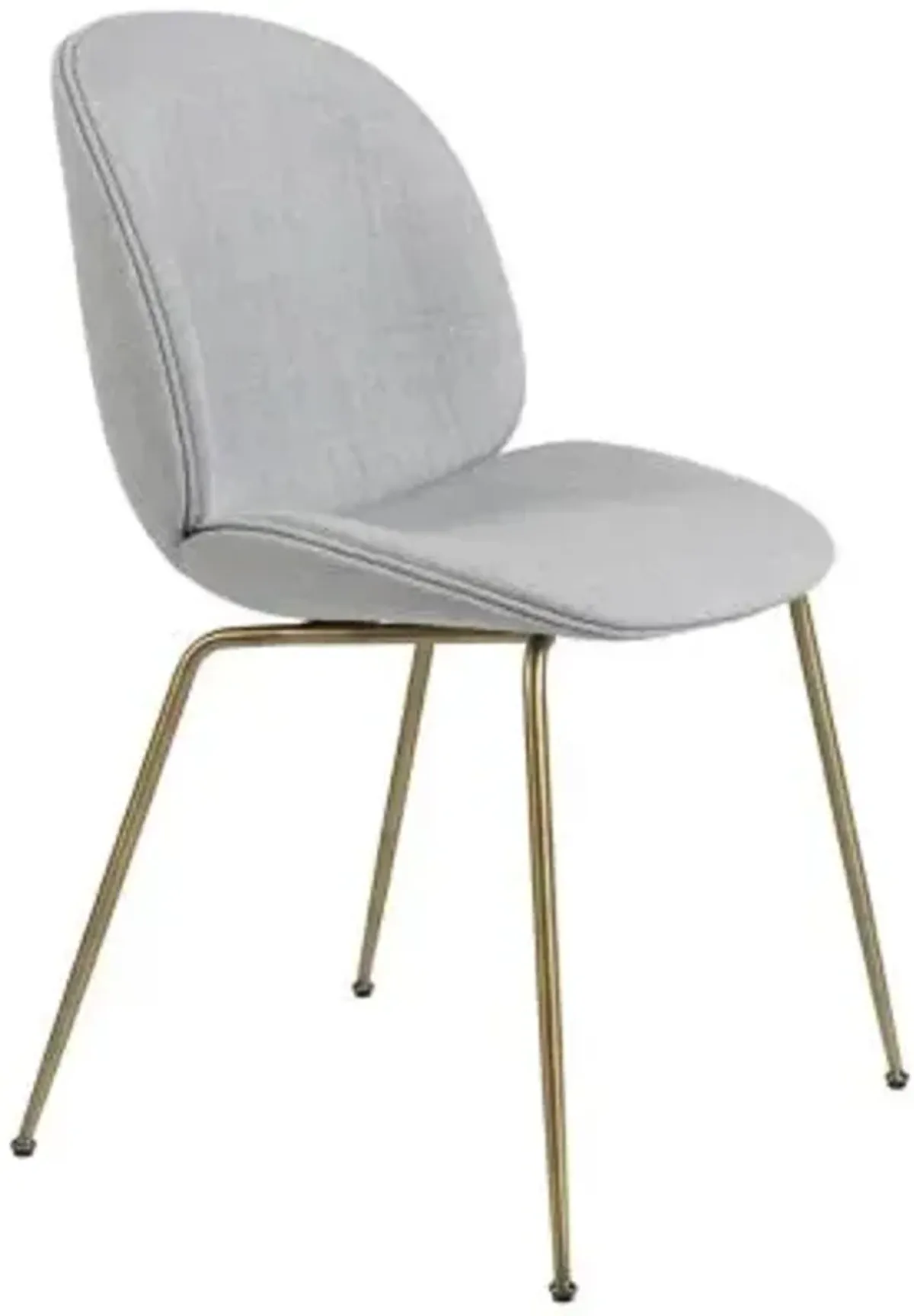 Beetle Upholstered Dining Chair Conic Base