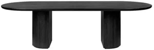 Moon Elliptical Oval Dining Table