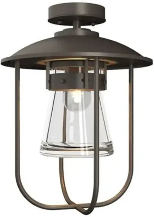 Erlenmeyer Outdoor Semi-Flushmount