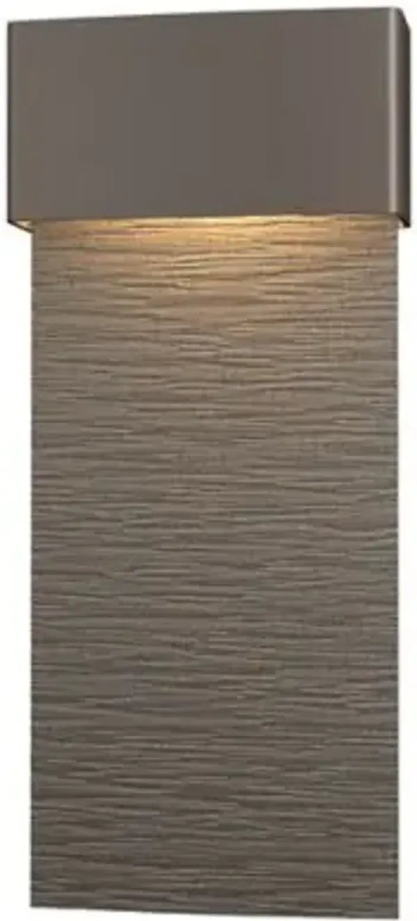 Stratum Tall LED Outdoor Wall Sconce