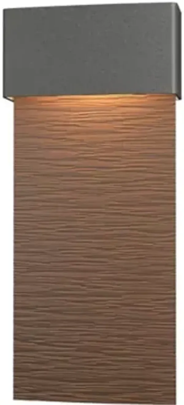 Stratum Tall LED Outdoor Wall Sconce