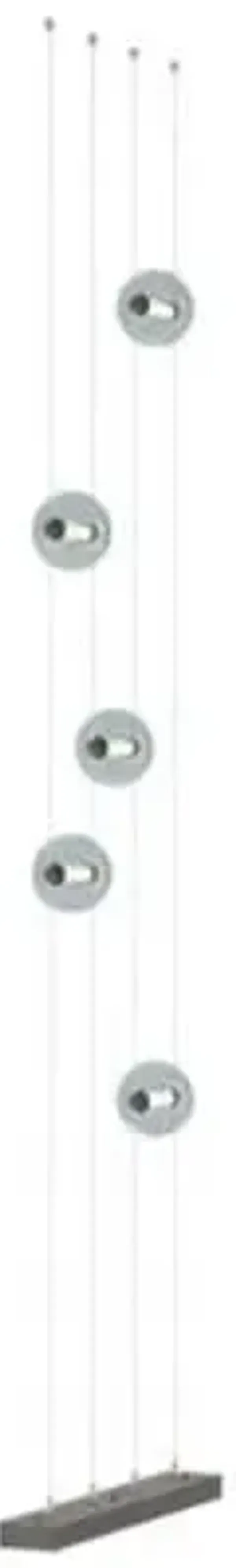 Abacus Floor to Ceiling Plug-In LED Lamp