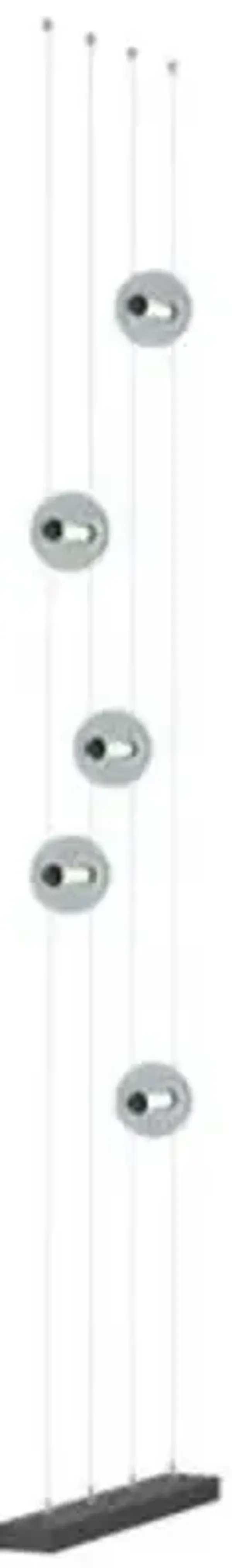 Abacus Floor to Ceiling Plug-In LED Lamp