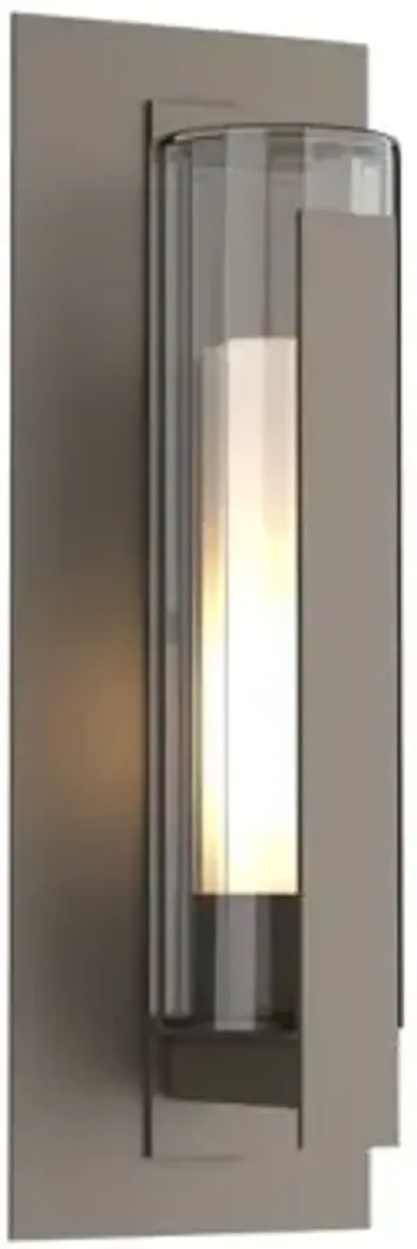 Vertical Bar Fluted Outdoor Wall Sconce
