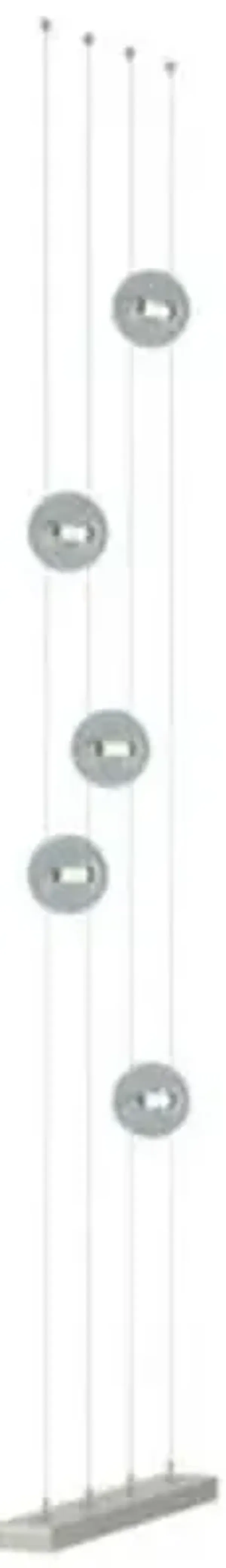 Abacus Floor to Ceiling Plug-In LED Lamp
