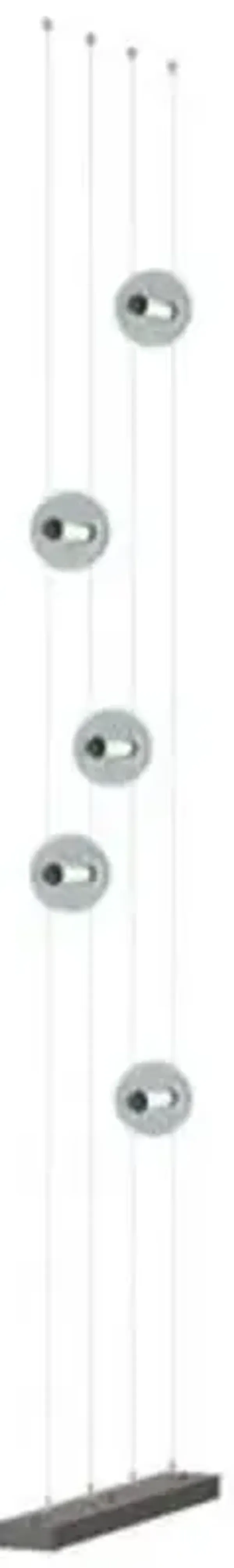 Abacus Floor to Ceiling Plug-In LED Lamp