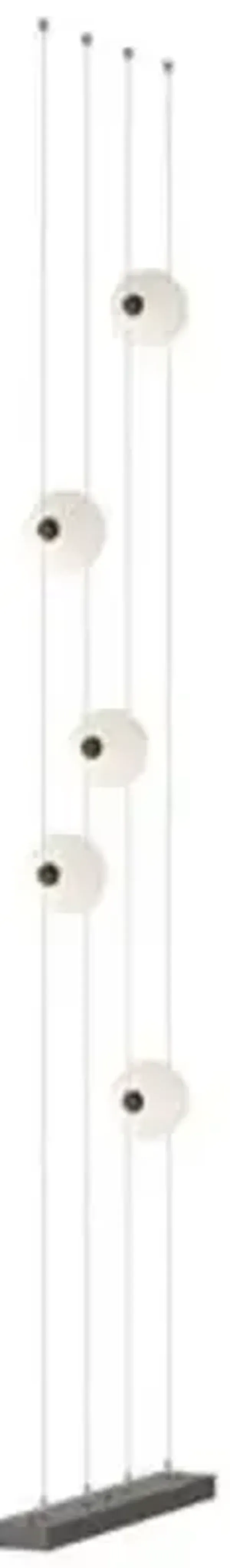 Abacus Floor to Ceiling Plug-In LED Lamp