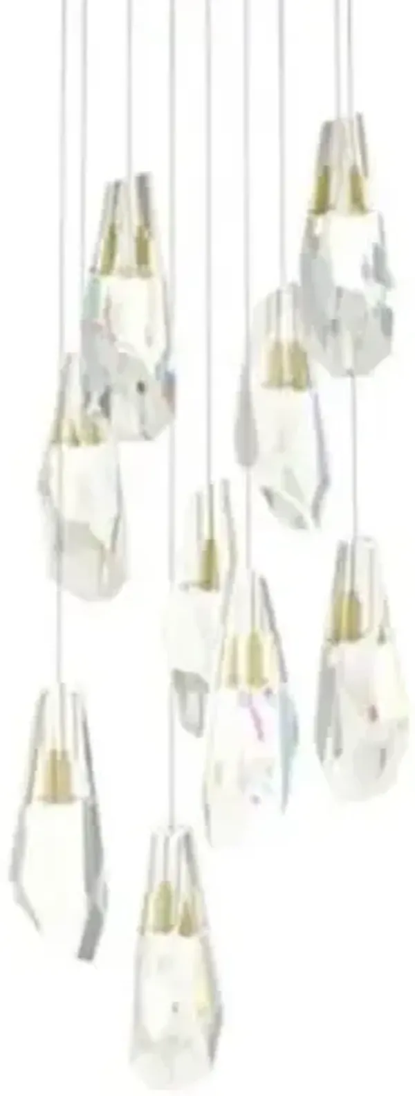 Luma Crystal Round Pendant