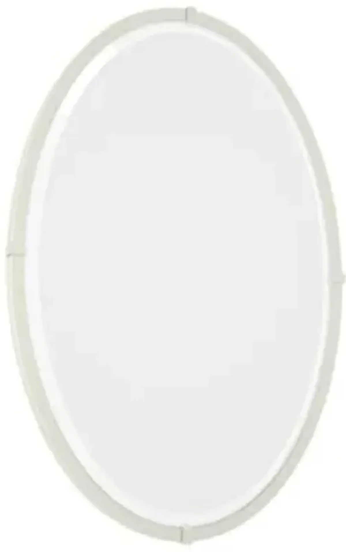 Beveled Oval Wall Mirror