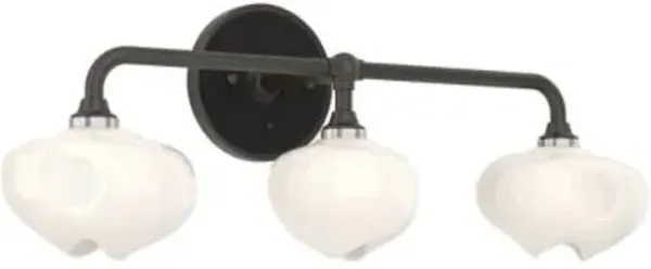 Ume 3-Light Curved Arm Vanity Light