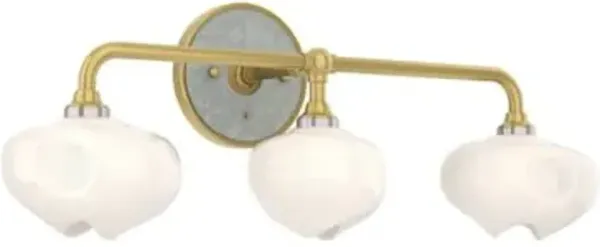 Ume 3-Light Curved Arm Vanity Light